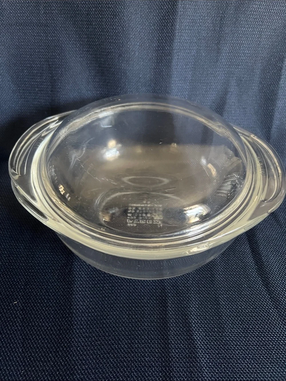 Pyrex 002 Clear Glass Oval Casserole with Lid 682-C 1 quart Casserole Dish